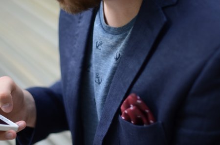 Marynarski styl casual