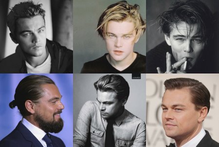 Męskie fryzury: Leonardo DiCaprio