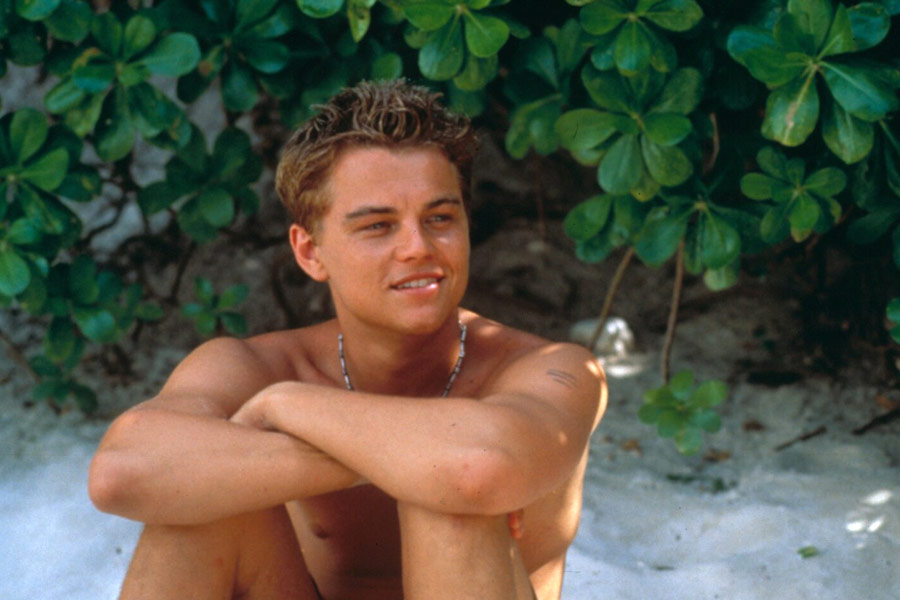 niebianska plaza leonardo dicaprio fryzura 2