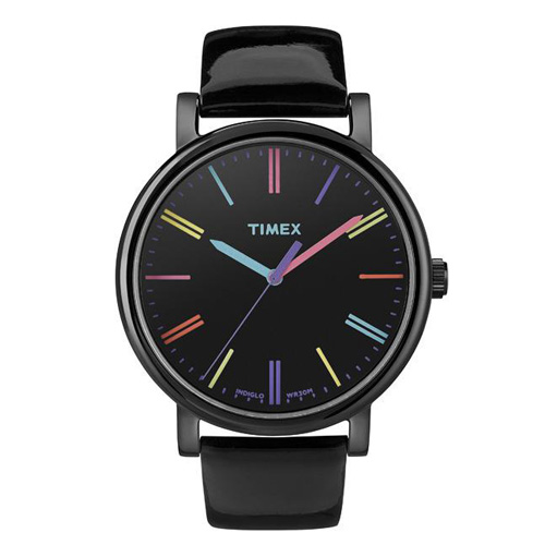 timex zegarek meski czarny