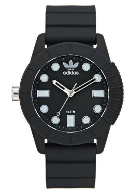czarny zegarek adidas