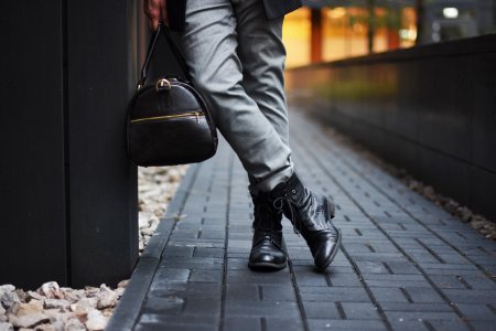 Dwurzędowy płaszcz na zimę