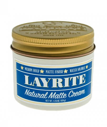 Natural Matt Cream - Layrite 120 g - matowa pomada do włosów