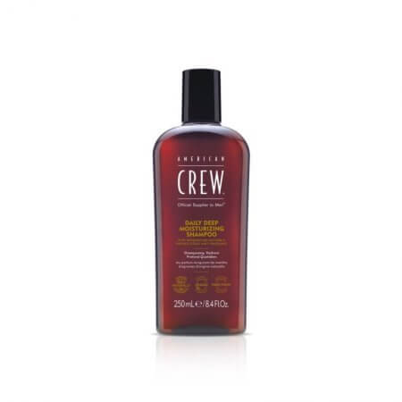 Daily Deep Moisturizing Shampoo - American Crew 250 ml - szampon głęboko nawilżający