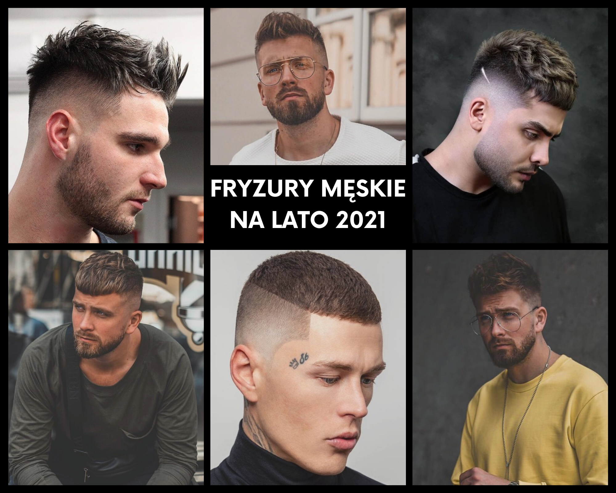 Fryzury męskie na lato 2021 - Męskie fryzury na wakacje
