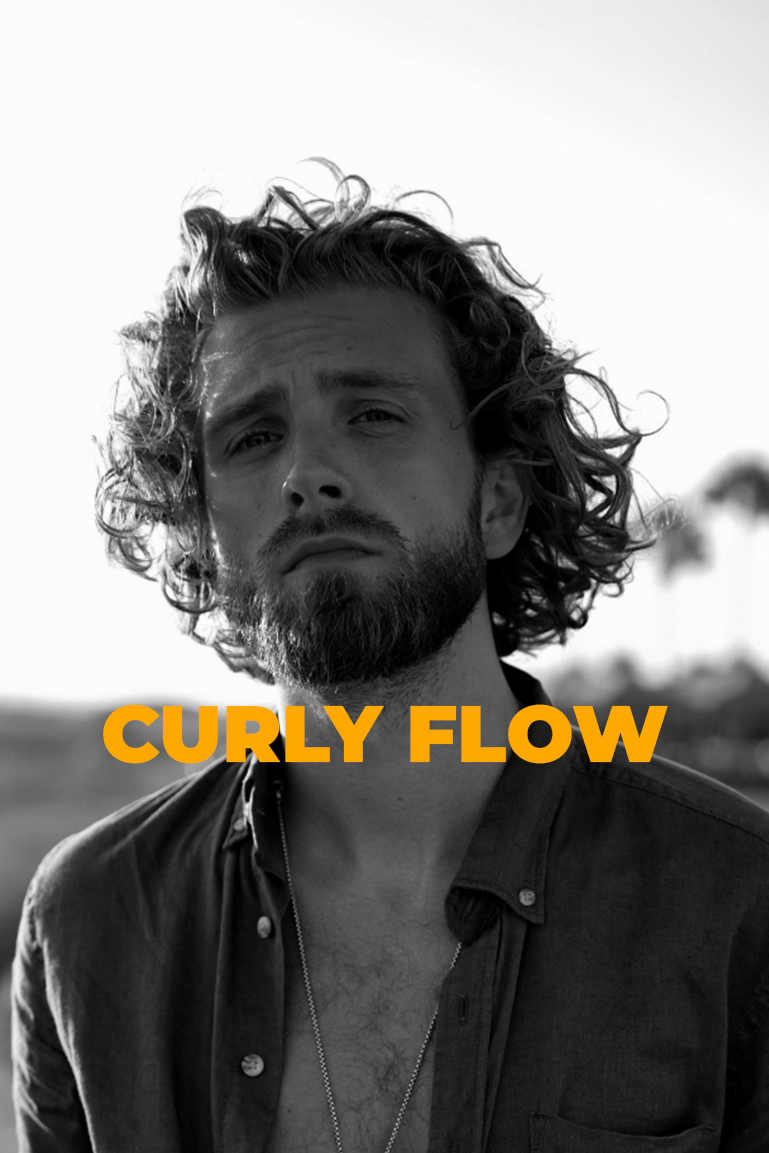 CURLY FLOW HAIRSTYLE FRYZURA