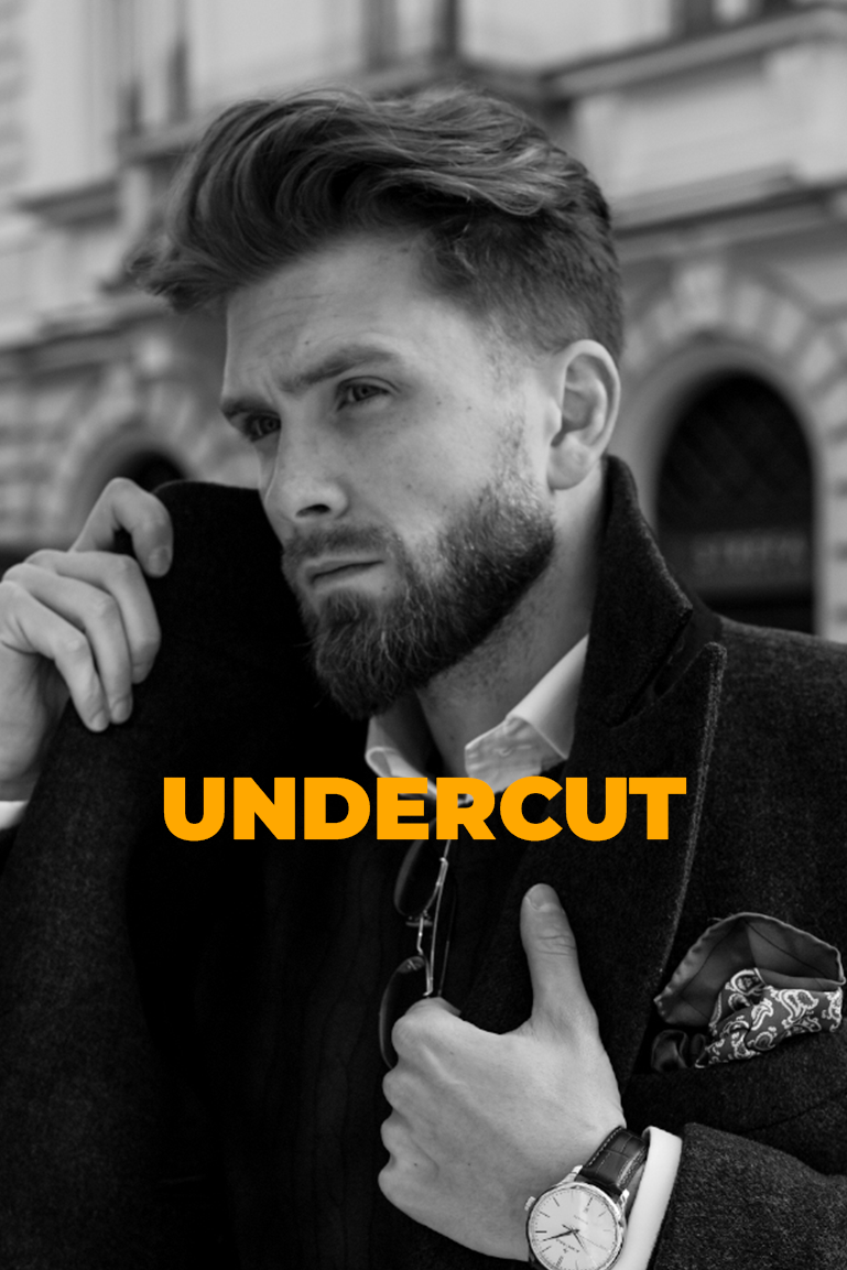 UNDERCUT FRYZURA MESKA